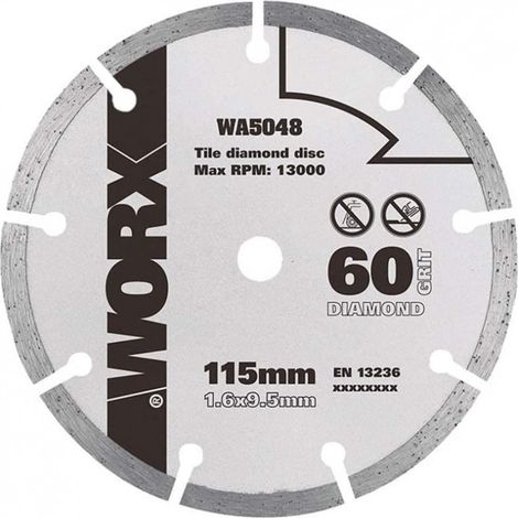 Disco de corte diamantado Worx Wa5048 (1/3)