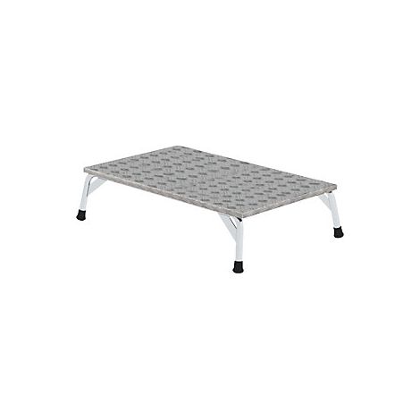 Alu-Arbeitspodest  Plattform-LxB 1000 x 600 mm  Höhe 250 mm