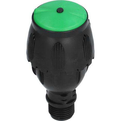 Arroseur rotatif 360° filetage mâle 4 points, micro-jet à brume, vert, pour jardin potager, pelouse, refroidissement, arrosage automatique des plantes. (1/5)