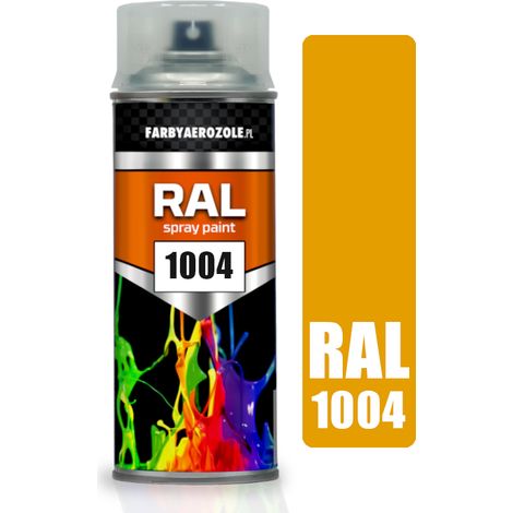 RAL 1004 Glanz-Acryl-Sprühlack 400ml Goldgelb (1/2)