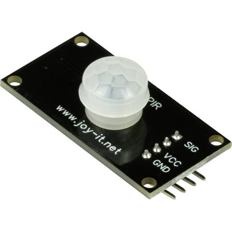 Joy-it SBC-PIR Sensore di movimento 1 pz. Adatto per (kit di sviluppo): Arduino, Raspberry Pi®, BBC micro:bit (1/3)