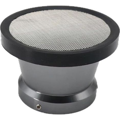 Carburateur Filtre À Air De Moto 50 Mm en Alliage avec Maille Guaze pour PWK 21/24/26/28/30 Mm PE28/30 Mm Carburateur Carburatore(Gris)