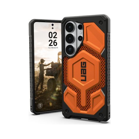 Funda UAG Monarch Pro con módulo magnético integrado para Samsung Galaxy S26 Ultra (kevlar naranja quemado) (1/4)