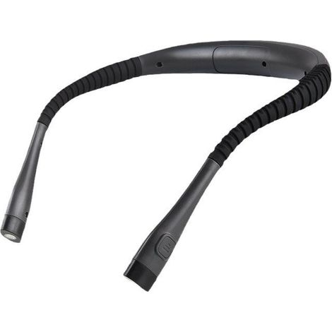 Lampe de lecture rechargeable pour le cou, lampe de chevet, 3 couleurs, 6 niveaux de luminosité, bras pliable, longue durée de vie de la batterie, idéale pour la lecture, le tricot, le raccommodage (1/3)