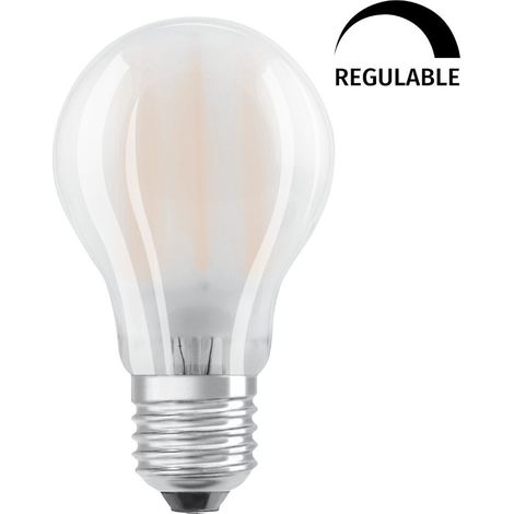 Led Estándar de Vidrio Esmerilado Variable 9W E27 Caliente Caja 1 - Osram