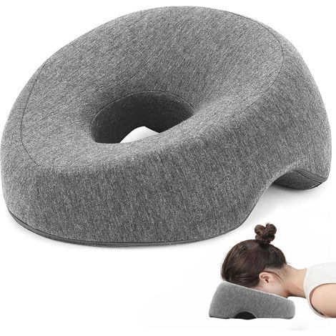 Ergonomisches Memory-Schaum Kissen – Bauchlage & Mittagschlaf Kissen für Büro & Zuhause, Komfortabel