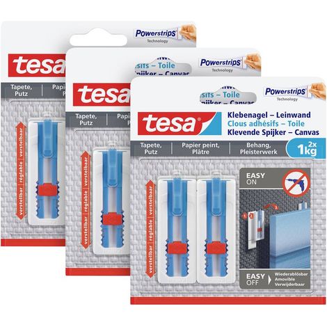 tesa 77778 Tela di velcro regolabile Bianco Contenuto: 6 pz. (1/5)
