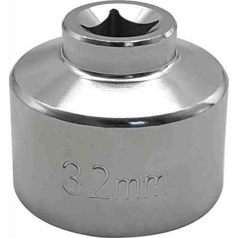 SJLERST Douille de filtre à huile 32 mm, clé à filtre à huile à profil bas pour GM, BMW, Polaris, Ecotec, TDI (1/5)