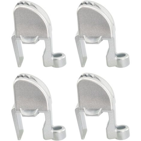 Boat Fender Clips, Adjustable Pontoon Boat Square Rail Fender Cleats/Clips/Hangers for Pontoon Bumpers, Pontoon Boat Accessories for Bumpers (1/5)