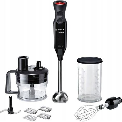 Frullatore a immersione Bosch MS62B6190 da 1000 W, robot da cucina, frusta (1/5)