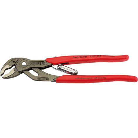 Draper SMARTGRIP Water Pump Pliers 40123 – Chrome vanadium steel – Self-controlled adjustment for secure grip – 61HRC hardened teeth (1/2)