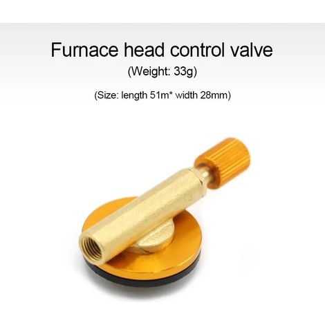 Raccord de valve de remplissage de gaz pour réchaud de camping extérieur, tuyau d'extension, tube, raccord de réservoir de gaz, adaptateur de bouteille de gaz, réchauds de cuisine portables (1/5)