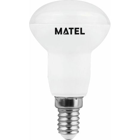 Bombilla led reflectora matel E14 R50 6W 6400K (1/4)