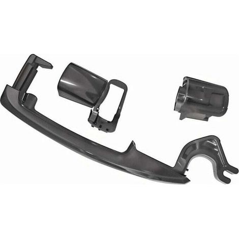 Poignée de porte coulissante extérieure pour Peugeot 407 407SW Citroën C3II(SC) C4 C6 OE 9101EP 9101ER Noir, Installation facile et durable (1/5)