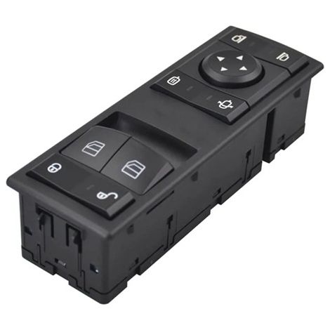 A9605451213 is suitable for the front left window control switch of Mercedes-Benz Truck Actros MP4 1840. (1/4)