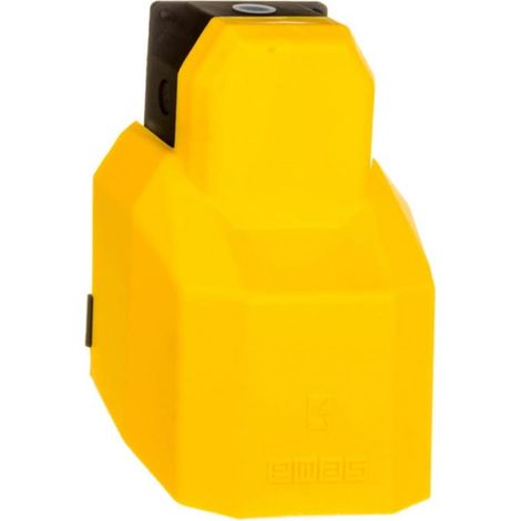 Interruptor de pedal con cubierta de pl谩stico 1NO+1NC, T0-PPKS11BX10