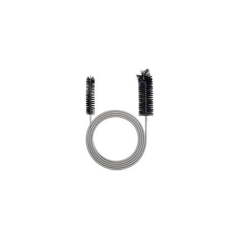 Brosse de nettoyage flexible pour tube d'alimentation - Outil de nettoyage de tuyau - Noir(2M) (1/4)