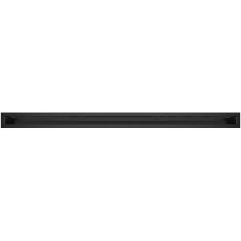 Griglia di ventilazione per camino Nera- Loft 60x1000