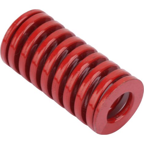 Diamètre extérieur 22 mm, diamètre intérieur 11 mm, charge moyenne, ressort moulé, rouge (TM22 50 mm) (1/5)