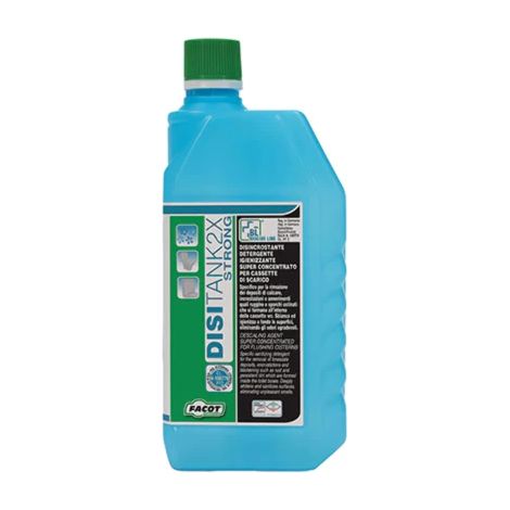 Disincrostante igienizzante in flacone super concentrato per cassette wc facot disitank 2x strong distk2x0500 (1/4)