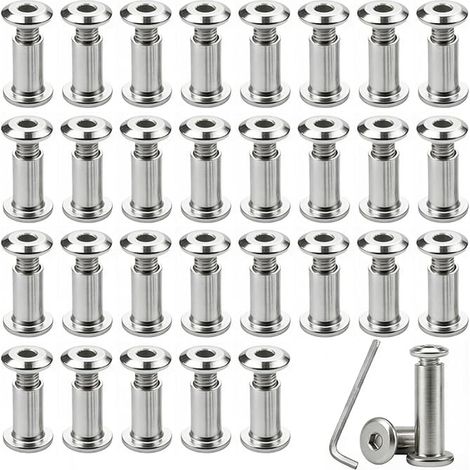 M4 16mm Vis d'assemblage pour meuble cabinet (1/5)