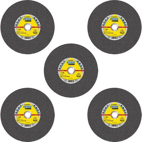 Lot de 5 Disques à tronçonner, Type A 36 TZ, 230x2x22,23 mm (1/2)