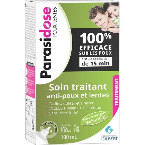 Traitement Parasidose contre les poux et les lentes du cuir chevelu 100 ml 1 pc. (1/3)