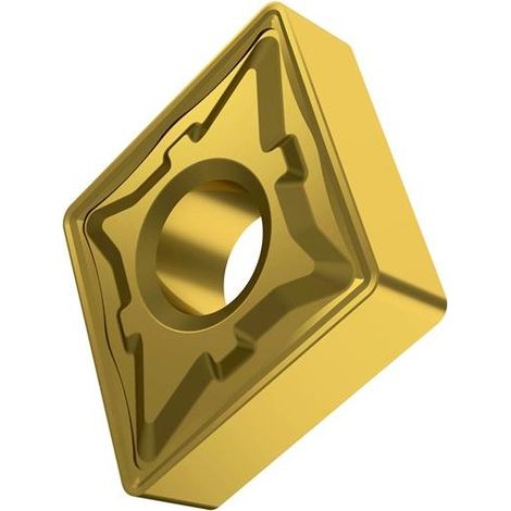 Drehwendeschneidplatte ISO CNMG 190612E-R:6640 D.7,94mm MT-CVD beschichtet Gold (1/2)