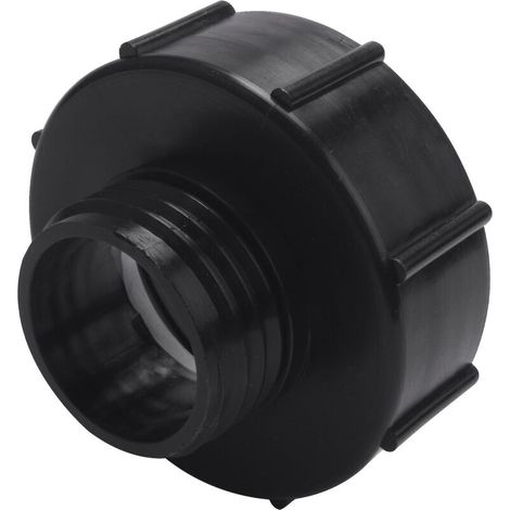 Adaptateur IBC S100x8 pour réduire S60x6, adaptateur de remplacement pour raccord de réservoir IBC, arrosage de jardin.