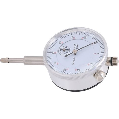 Comparateur à cadran de 0,10 mm, haute précision, boîtier en aluminium, aiguille, indicateur de profondeur de diamètre intérieur mécanique (1/5)
