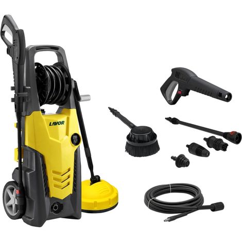 idropulitrice elettrica a freddo multiaccessoriata lavorwash "planet 160" 160 bar 510 l/h 2500 w (1/7)