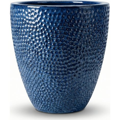 Vaso CIGALINE 26x28cm blu antico