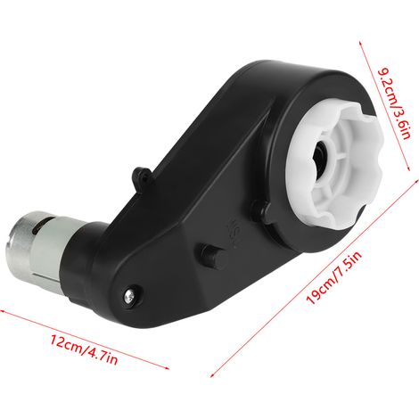 Boîte de vitesses silencieuse et résistante à l'usure pour moteur électrique jouet pour enfants (12V 20000 tr/min) (1/5)