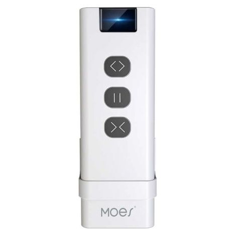 Telecomando Wireless RF 433MHz per Tende e Tapparelle Elettriche, 3 Tasti Per 1 Scena, APP Tuya/Smart Life, Alimentazione a Batteria LR23A (Esclusa), Design Compatto 109x36mm  SH1901