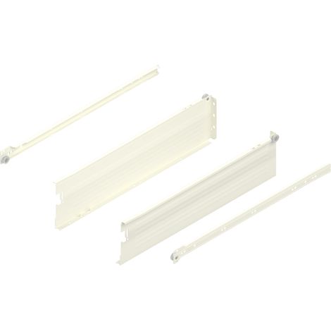 Blum Metabox Teilauszug 500mm C15 Zargenhöhe 118mm,                      RAL9001 Steckversion
