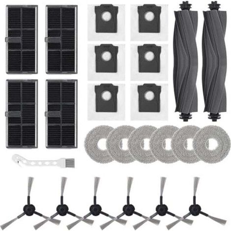 Kit accessoires Dreame 25pcs - Entretien L10s Pro/Mova E30/X30 - Maison - 2 brosses, 4 filtres, 6 sacs - Propriétaires de Dreame (1/4)