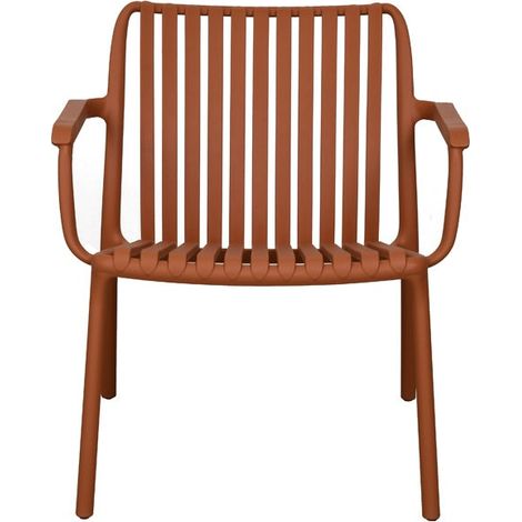 Moia Greenwood Valencia Poltrona Outdoor Mattone Polipropilene