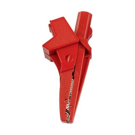 HT Instruments 5004-IECR Fiche banane 1003150 banane femelle, femelle 4 mm, enfichable 4 mm, pince crocodile CAT III 10