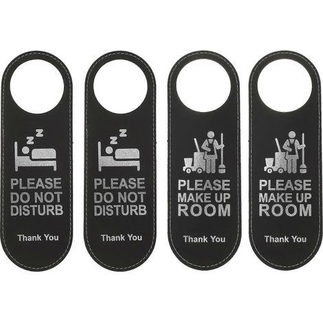 Panneaux de porte d'hôtel « Ne pas déranger », lot de 12 (1/5)
