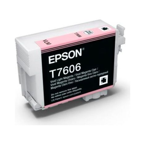 Epson Tintenpatrone vivid light magenta T 7606 N