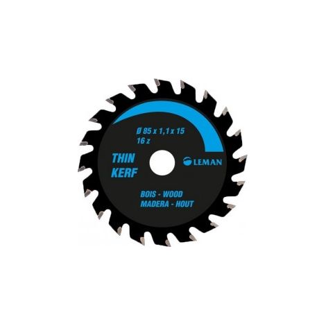 Lame Scie Circulaire Portative Leman 136mm Coupe Fine, Carbure, Pour Scies Portatives - Leman