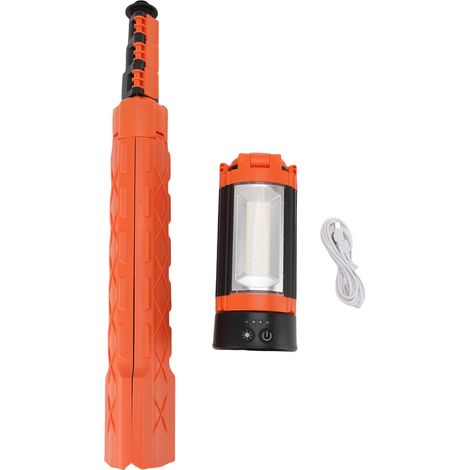 Lampe de Camping Rechargeable 9000mAh 186cm 2600lm, travail magnétique sans fil avec trépied détachable (1/5)
