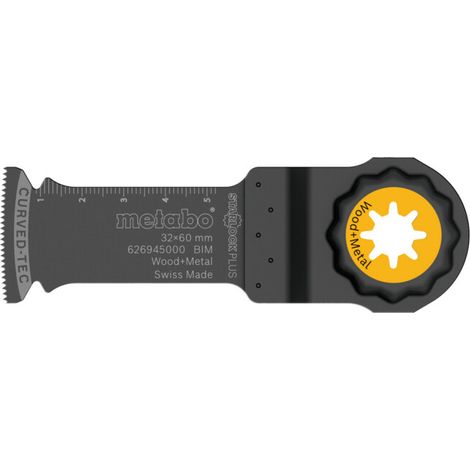Lame de scie plongeante « Starlock Plus » bois + métal, BiM, 32 x 60 mm (626945000) (1/3)