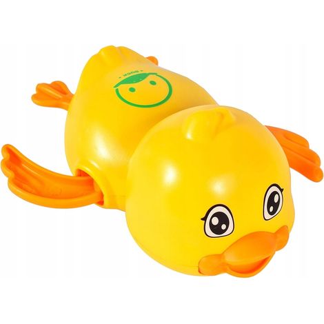Paperella da bagno, paperella galleggiante a carica manuale, per giocare in acqua, 1 pezzo