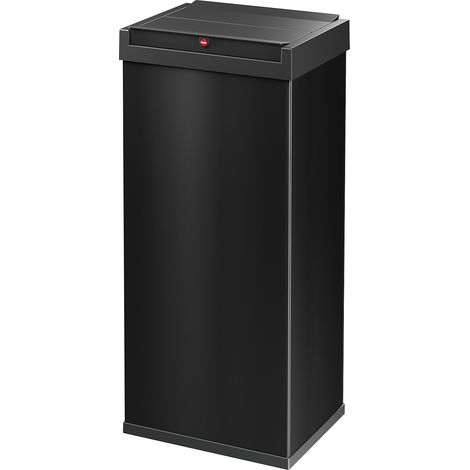 Poubelle H763xL339xP260mm 52l noire (1/5)