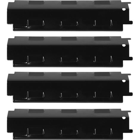 Lot de 4 déflecteurs de chaleur de rechange pour barbecue Charbroil, pièces détachées pour barbecue Charbroil, plaque de protection thermique de 37 cm (14 5/8 pouces). (1/5)