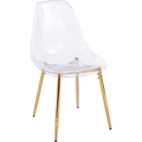 Ensemble repas 5 pièces avec 1 table et 4 chaises en velours, pieds dorés effet luxe, dossier haut ergonomique, idéal salle à manger moderne CHICFURN (1/5)