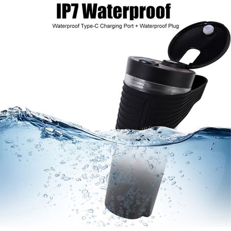 Ortviai Mixeur Portable pour Smoothies – 460 ml, 6 lames, rechargeable USB-C, étanche IP7, 22 000 tr/min (1/4)