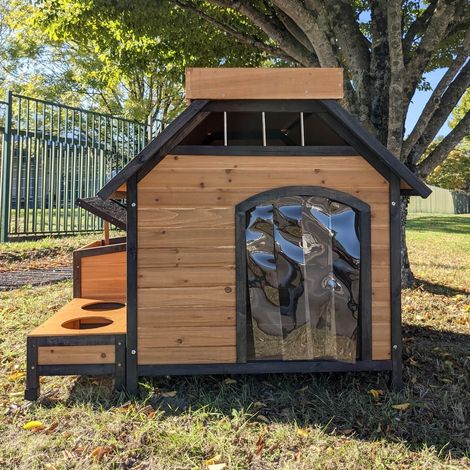 Niche À Chien Beauceron Avec Toiture Végétale Taille M