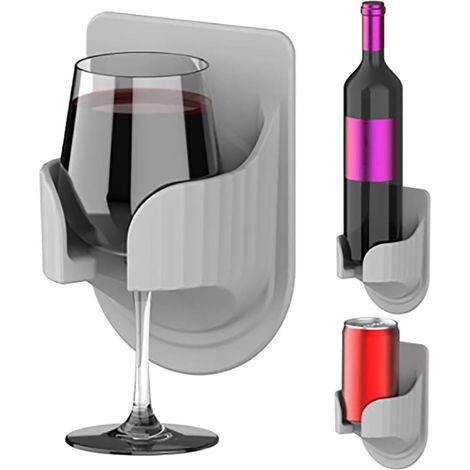 Wine Bottle and Cup Holder Multifunctional Bathroom and